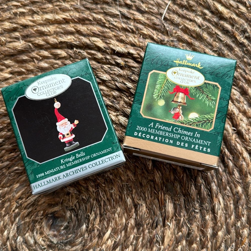 Hallmark Ornaments